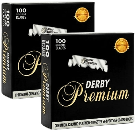 ABS Derby Premium Single Edge Razor Blades for Straight Razors and Shavettes - Barbershop-Quality Sharp, Smooth Shaving Refills - American Beauty Beauty and Personal Care ABS American Beauty Supply