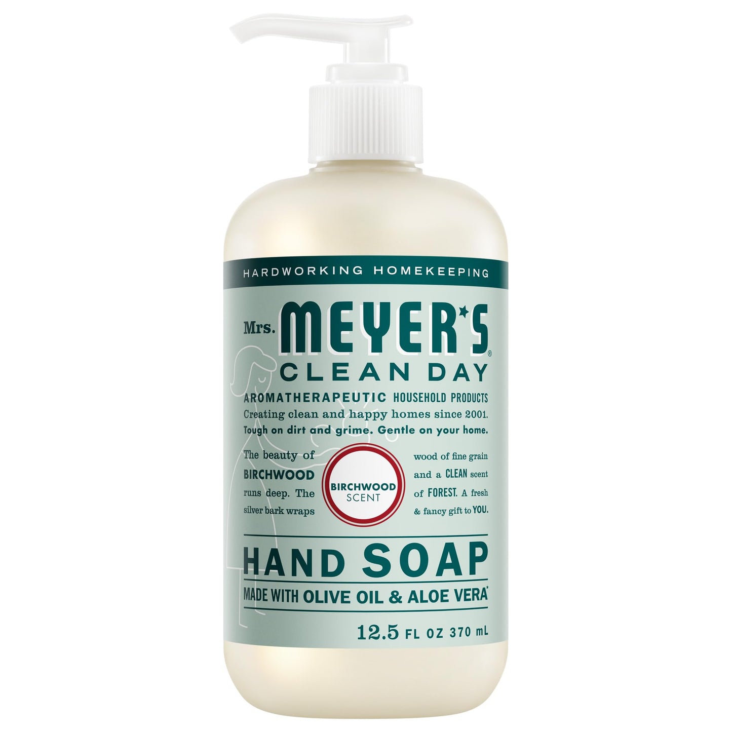 MRS. MEYER'S CLEAN DAY Hand Soap, Birchwood Scent, 12.5 Fl Oz Bottle Beauty & Personal Care Mrs. MEYER'S
