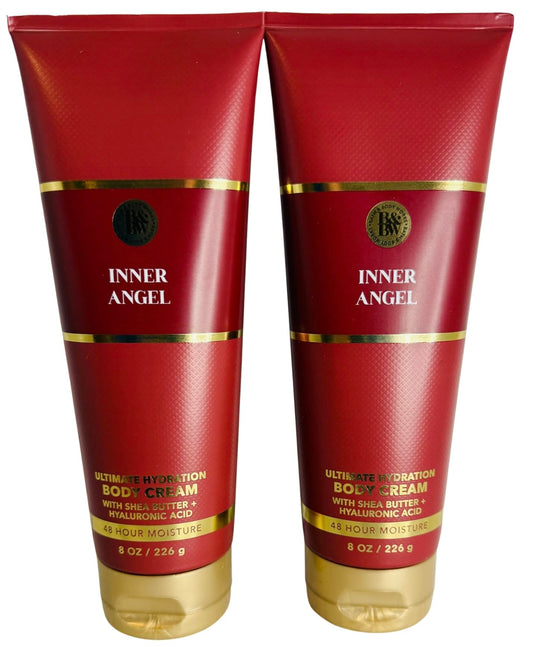 Bath & Body Works Womens Inner Angel Ultimate Hydration Body Cream 8 Ounces Pack of 2 Beauty & Personal Care Bath & Body Works