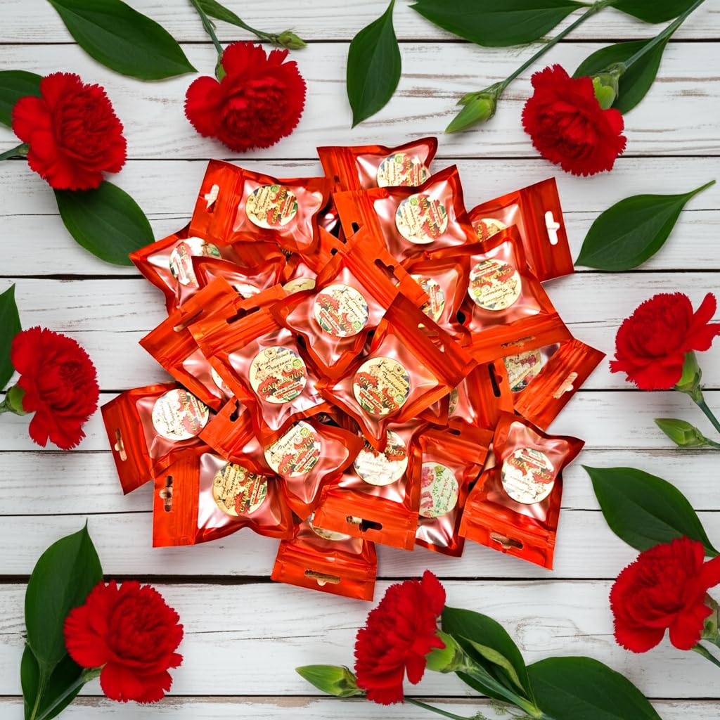 CARNATION Perfume - Eau de Parfum - Solid Balm - Natural Essential Oils Aromatherapy Fragrance (Dianthus Caryophyllus, Lily Fresh Green Floral Spicy Beauty & Personal Care HIGH ALTITUDE ORGANICS