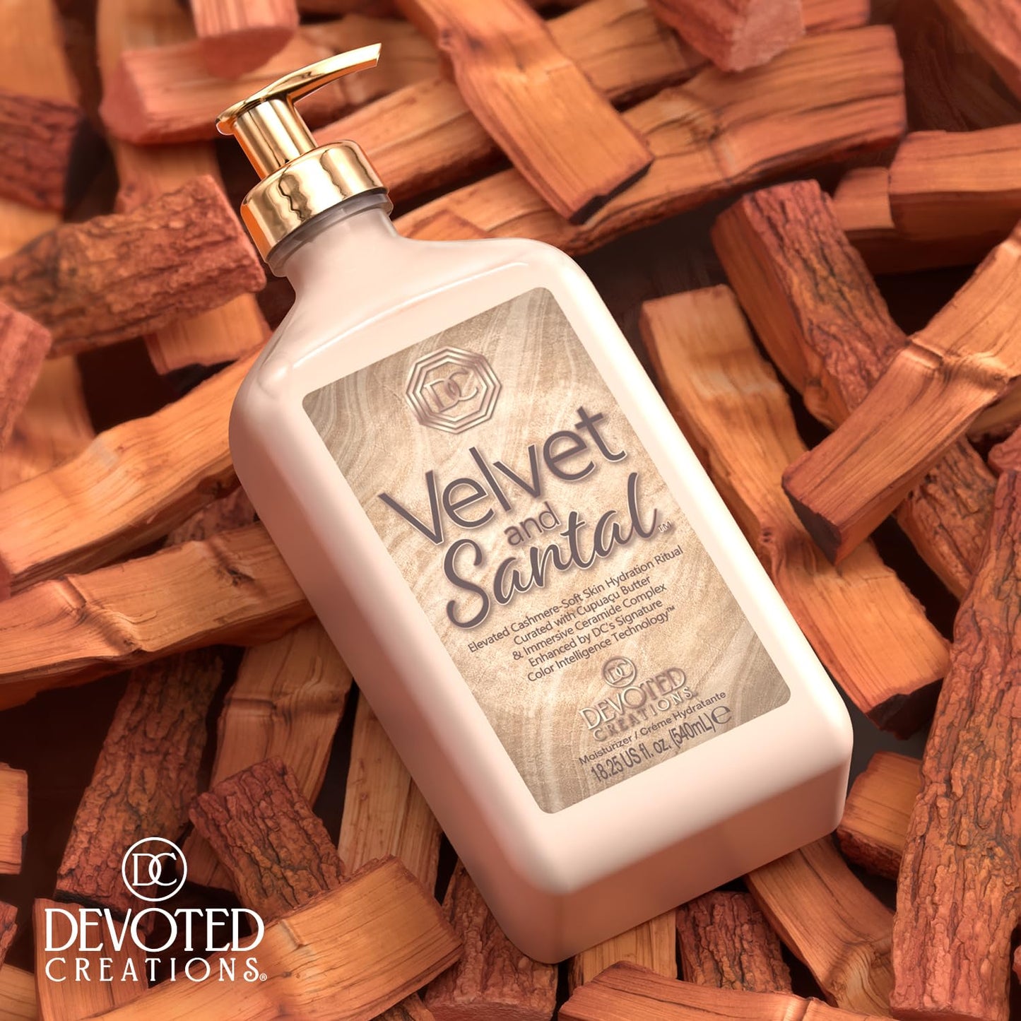 Devoted Creations Velvet and Santal - Elevated Cashmere Velvety Soft Ultra-Hydrating Body Moisturizer Beauty & Personal Care Devoted Creations