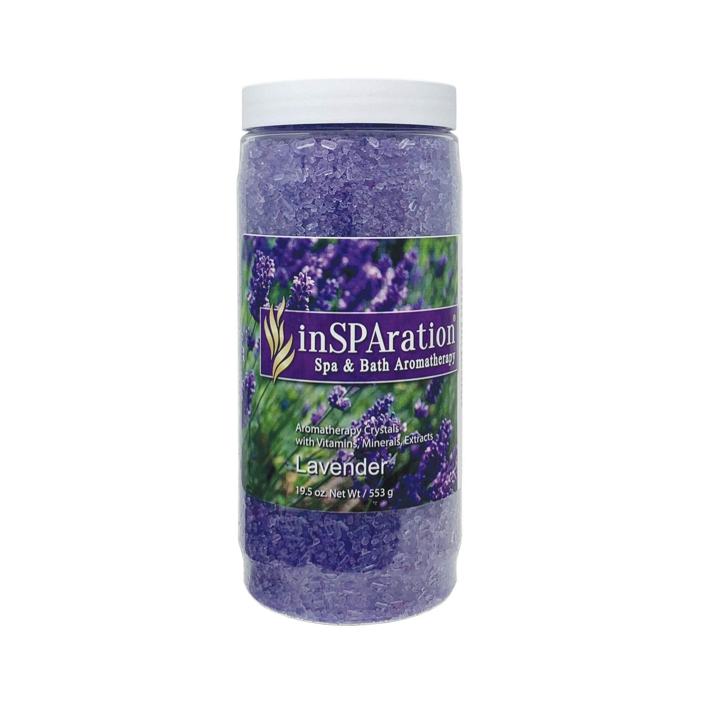 InSPAration 7463 Lavender Crystals for Spa and Hot Tubs, 19 oz Beauty and Personal Care InSPAration