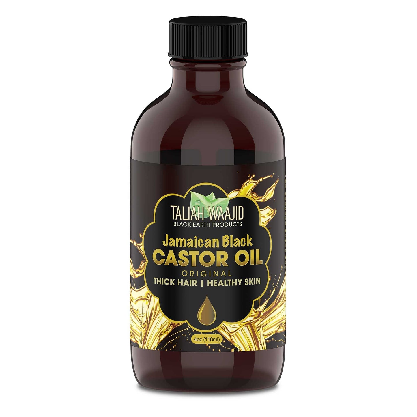 Taliah Waajid Black Earth Products Jamaican Black Castor Oil Original, 4oz Beauty & Personal Care Taliah Waajid black earth products
