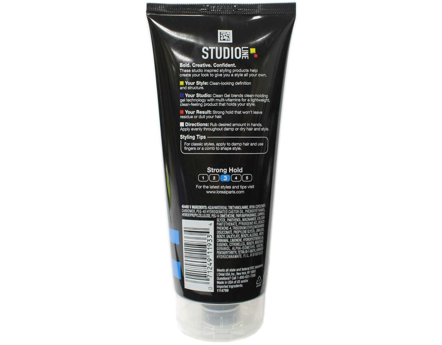 L`Oreal Studio Clean Gel Strong Hold 6.8 oz (Value pack of 2) Beauty & Personal Care MarvelsAura