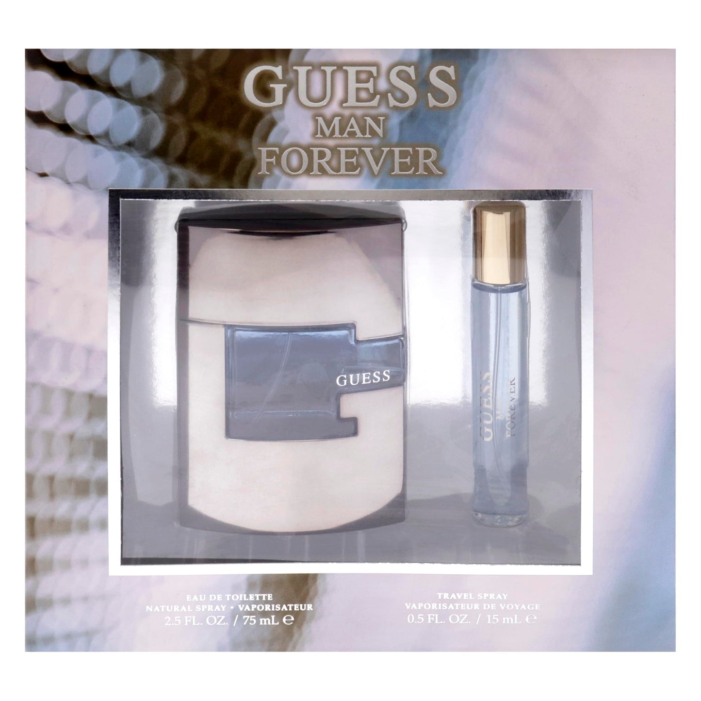 Guess Forever by Guess for Men - 2 Pc Gift Set 2.5oz EDT Spray, 0.5oz EDT Spray Beauty & Personal Care GUESS