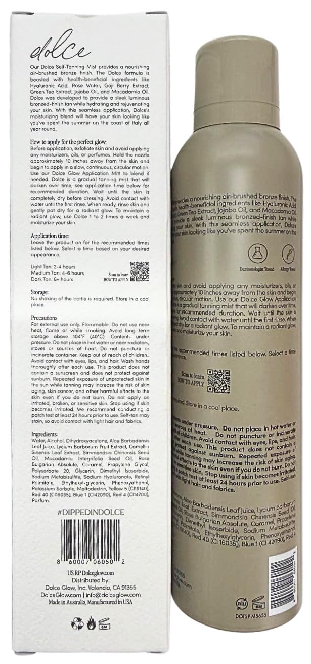 Self-Tanning Mist by Dolce Glow