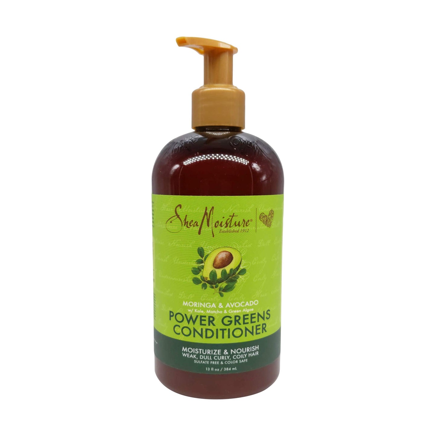 SheaMoisture Moringa Avocado Power Greens Conditioner, 13 FZ Beauty & Personal Care Shea Moisture