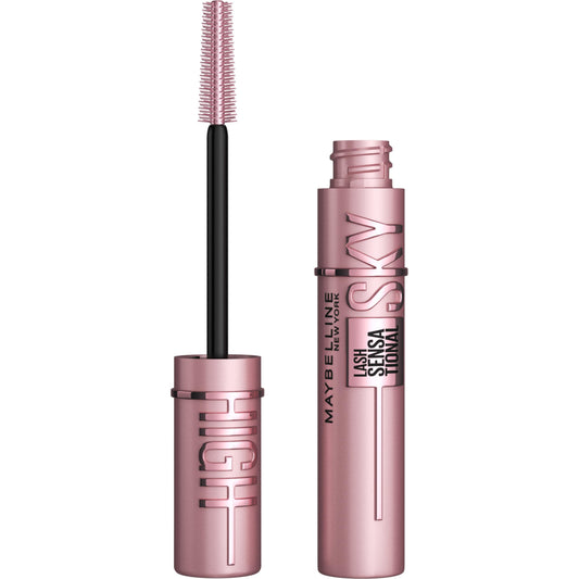 Maybelline Lash Sensational Sky High Washable Mascara Makeup, Volumizing, Lengthening, Defining, Curling, Multiplying, Buildable Formula, Blackest Beauty & Personal Care MAYBELLINE