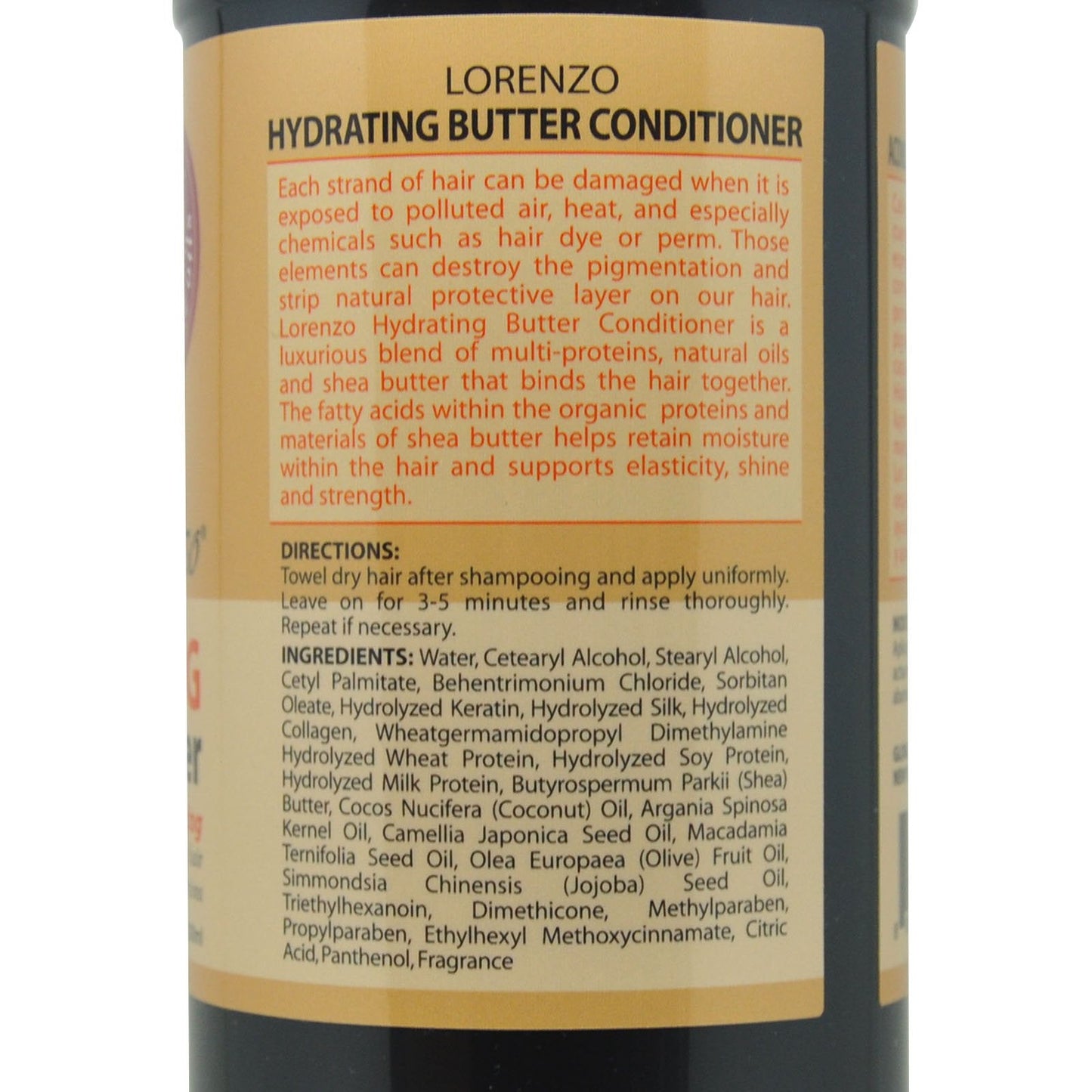 Lorenzo Hydrating Butter Shampoo & Conditioner Set Beauty & Personal Care Lorenzo