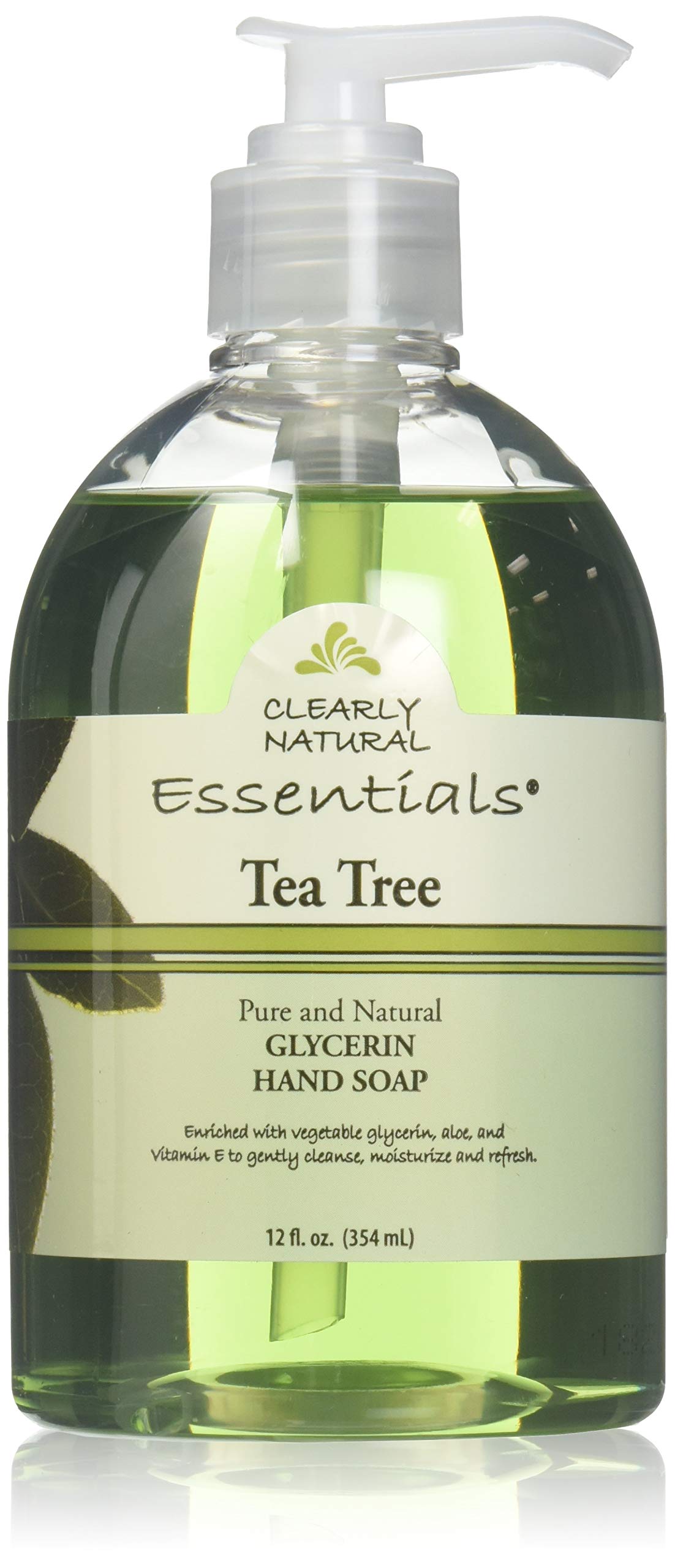 Clearly Natural Essentials Tea Tree Liquid Glycerine Soap, 12 Ounce (Pack of 2) Beauty & Personal Care Clearly Natural