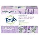 Tom's of Maine Natural Beauty Bar Soap, Lavender & Shea With Raw Shea Butter, 5 oz. 2-Pack Beauty & Personal Care Tom's of Maine