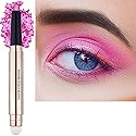 Daeuwiutr Pink Eyeshadow Stick, Cream Smooth Shimmer hot pink light palette Eye shadow Pencil Hypoallergenic Waterproof Long Lasting Eye shadow Beauty & Personal Care Daeuwiutr