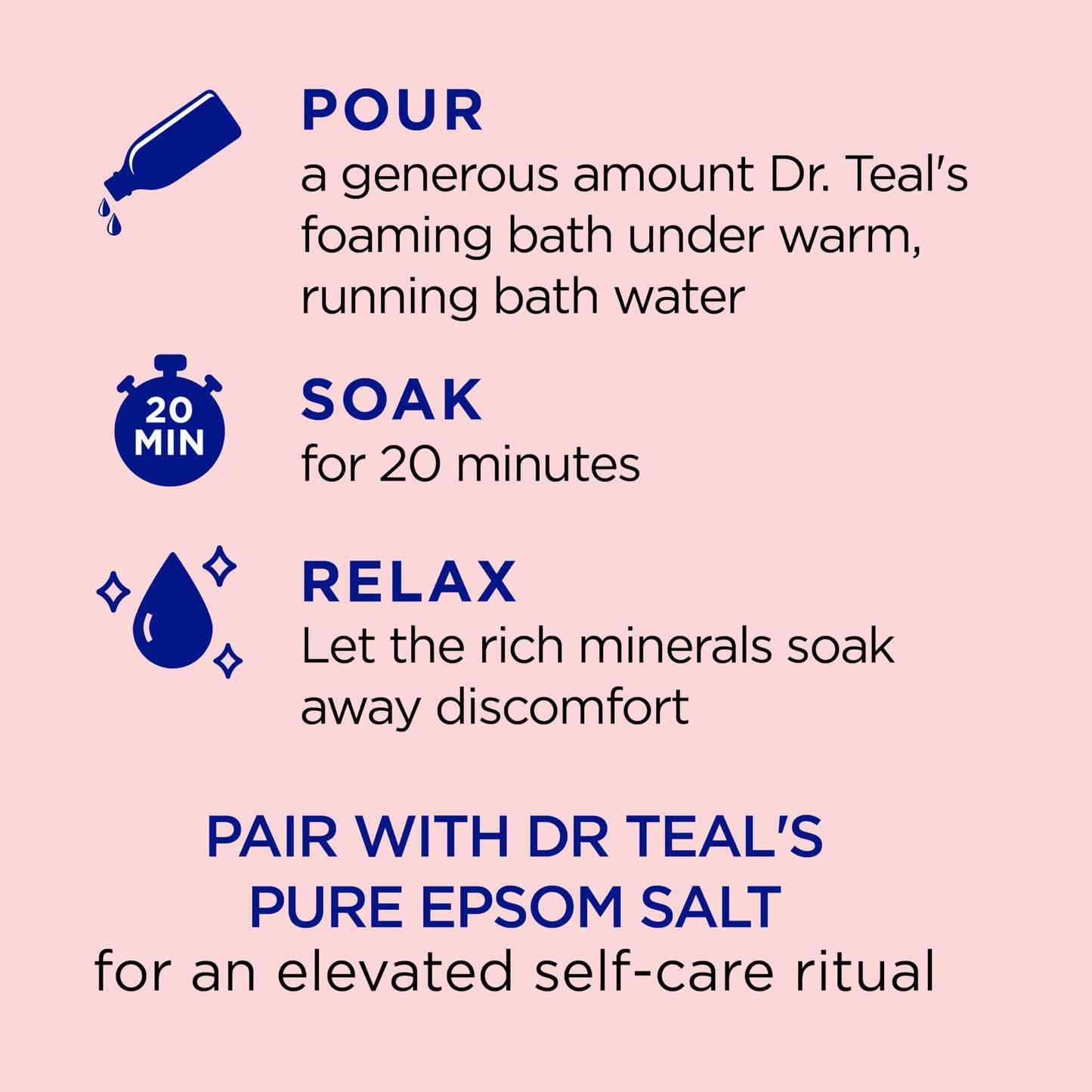 Dr Teal's Epsom Salt Magnesium Soak, Limited Edition Hawaiian Bliss, 3lbs Beauty & Personal Care Dr Teal's