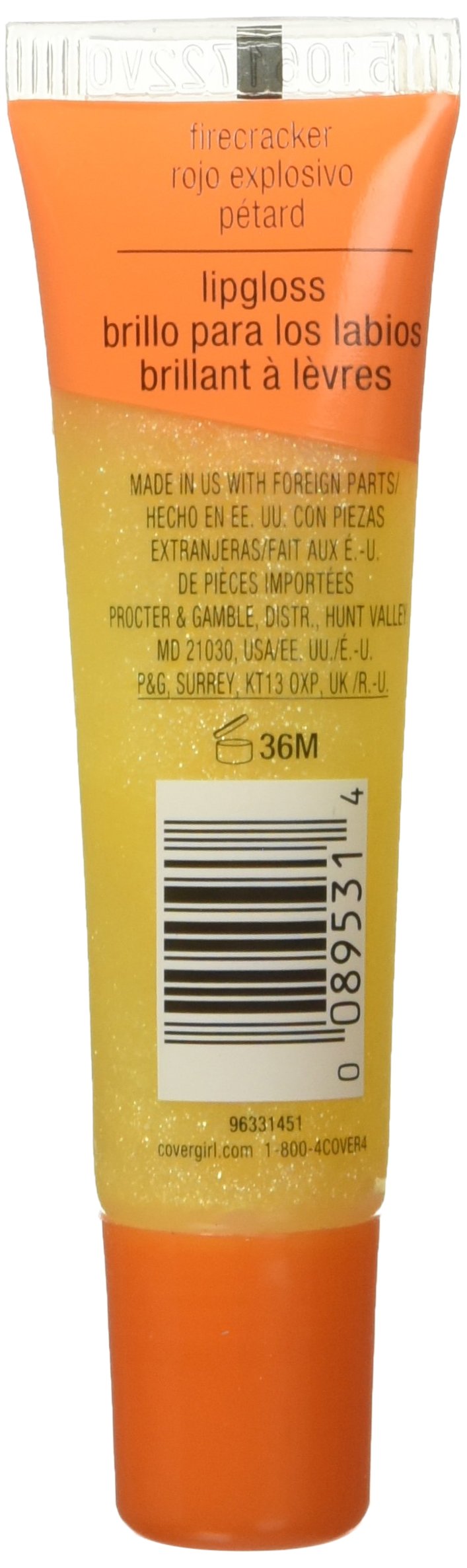 COVERGIRL Lipslicks Smoochies Sizzle Gloss Firecracker 530, 0.44 Fl Oz, 0.440-Fluid Ounce Beauty & Personal Care COVERGIRL
