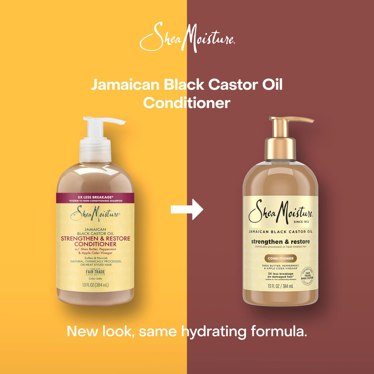 Shea Moisture Jamaican Black Castor Oil Conditioner 13oz