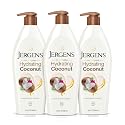 Jergens Hydrating Coconut Body Lotion for Dry to Extra Dry Skin, Moisturizer that Instantly Hydrates Skin with Coconut Oil, Dermatologist Tested, 16.8 Beauty & Personal Care Jergens
