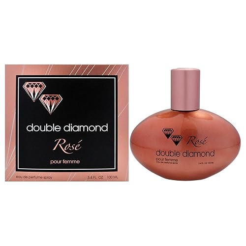 Double Diamond Rose by Double Diamond for Women - 3.4 oz EDP Spray Beauty & Personal Care Double Diamond