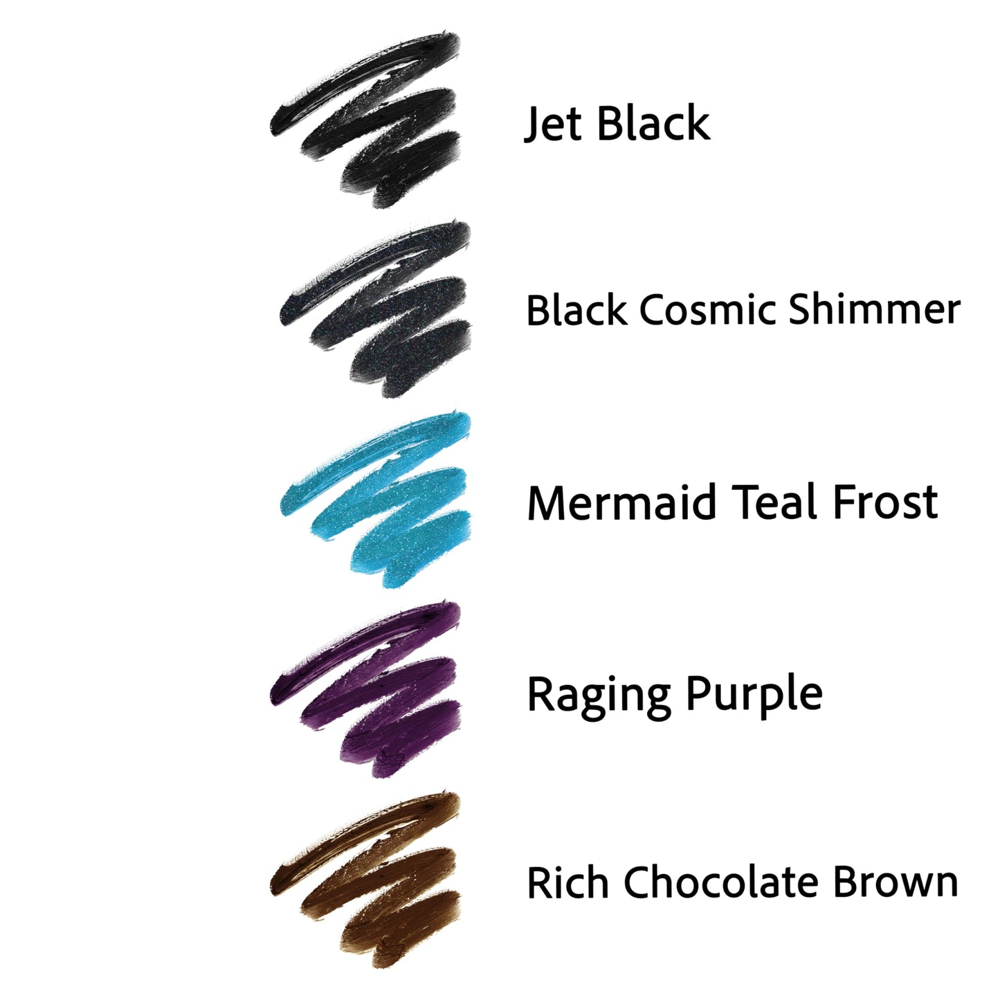 L.A. Girl Gel Eyeliner, Black Cosmic Shimmer GEL732 Beauty & Personal Care L.A. Girl