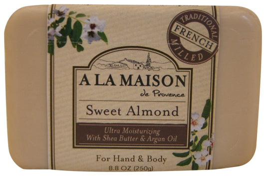 A LA MAISON BAR SOAP,SWEET ALMOND, 8.8 OZ Beauty & Personal Care A LA MAISON