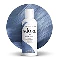 Adore Semi Permanent Hair Color (199 Luxe Blue) | Vegan & Cruelty-Free Blue Hair Dye | No Ammonia, No Peroxide, No Alcohol | 4 Fl Oz Beauty & Personal Care Adore