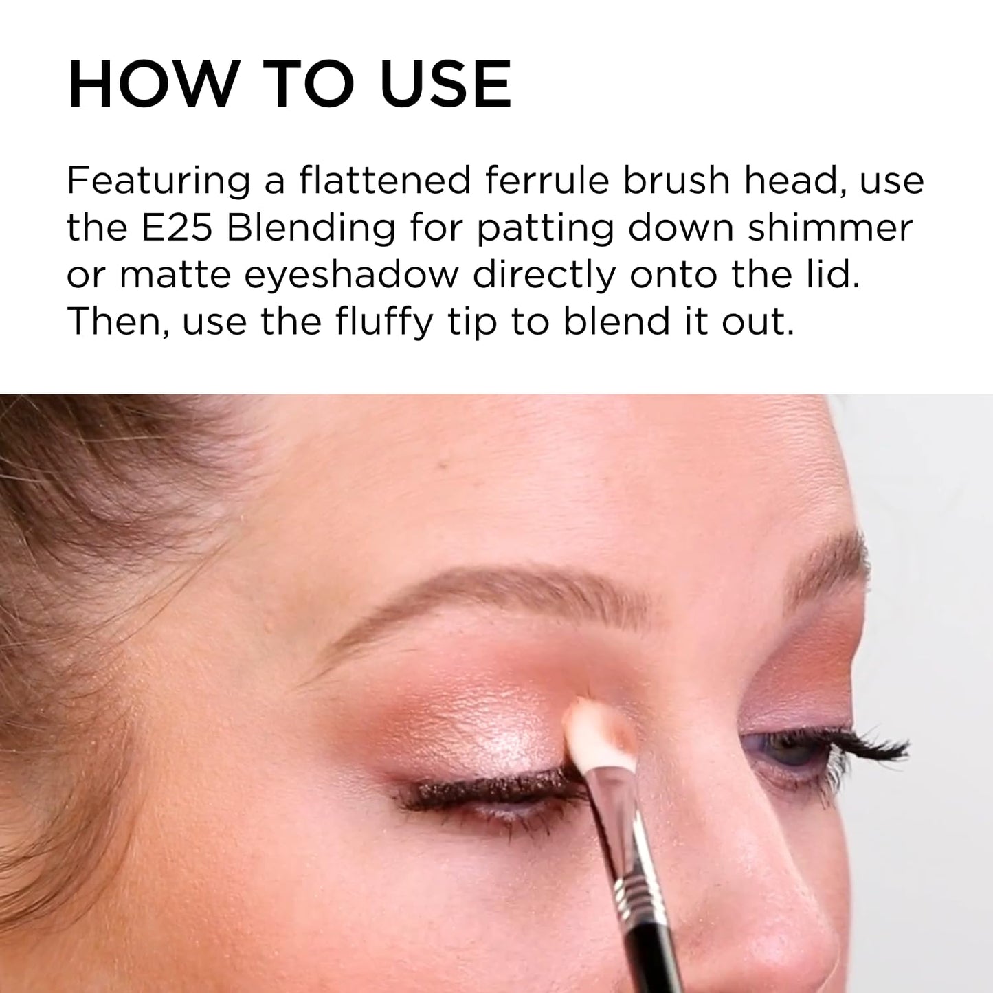 Sigma Beauty Professional E25 Eyeshadow Blending Brush - Professional Eyeshadow Brush for Seamless Eyeshadow Blending, Softens Dramatic Edges & Harsh Beauty & Personal Care Sigma Beauty