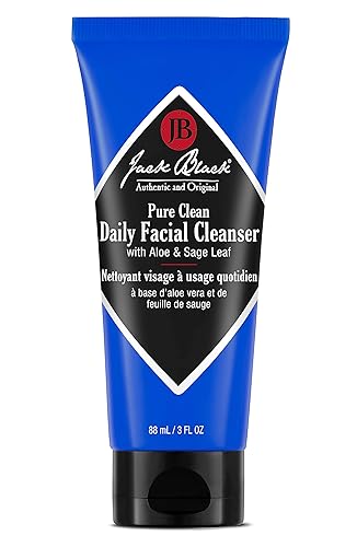 Jack Black Pure Clean Daily Facial Cleanser for Men - Mens Face Wash, Jack Black Face Wash Men's, Face Wash for Men, Face Cleanser for Men, 2-in-1 Beauty & Personal Care Jack Black
