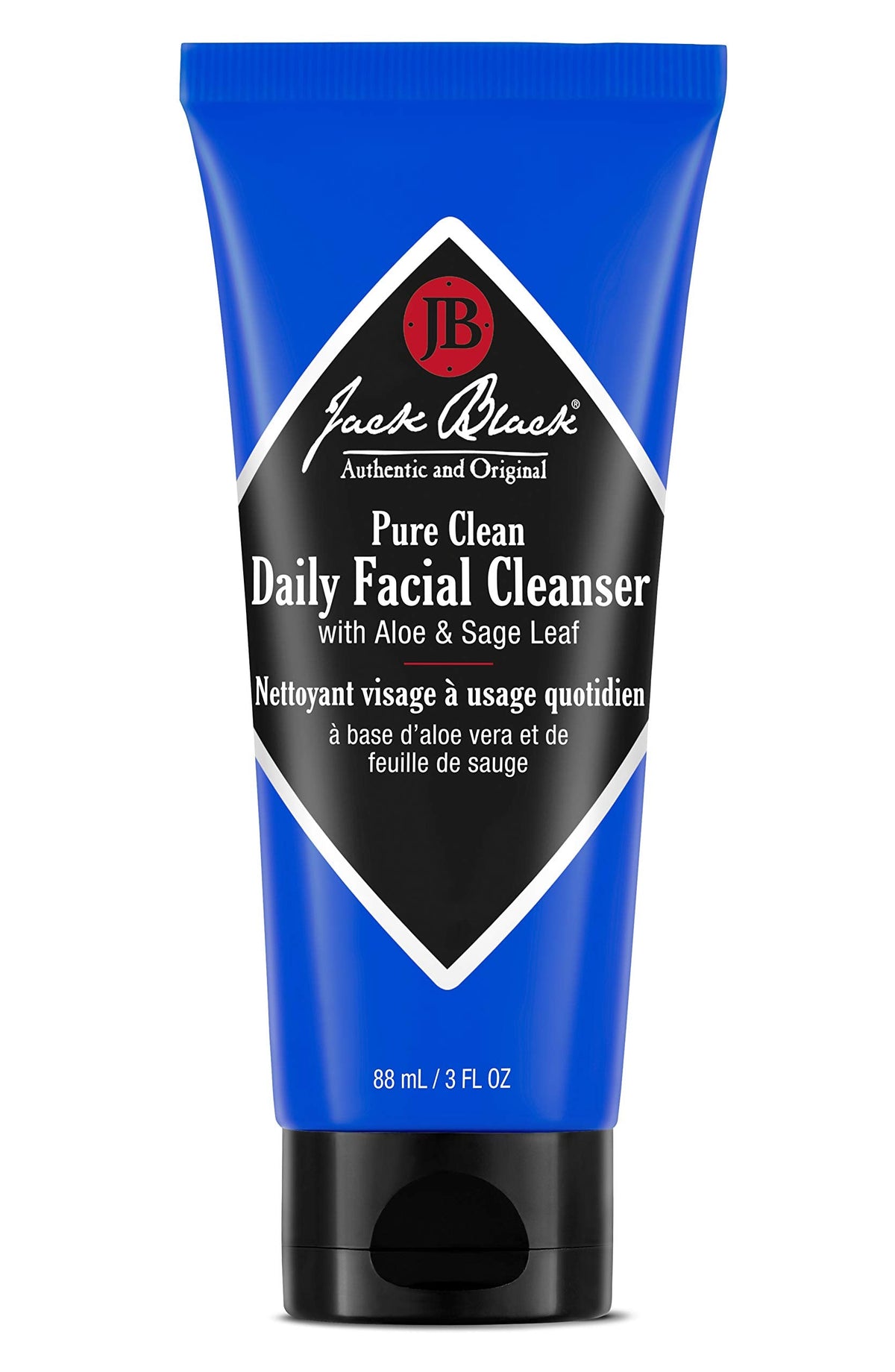 Jack Black Pure Clean Daily Facial Cleanser for Men - Mens Face Wash, Jack Black Face Wash Men's, Face Wash for Men, Face Cleanser for Men, 2-in-1 Beauty & Personal Care Jack Black