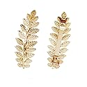 2 Pcs Toga Party Greek Goddess Costume - Gold Leaves Hair Barrettes Beauty & Personal Care Kukiwhy