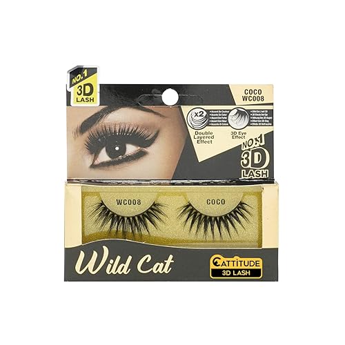 Coco - Wild Cat 3D Lashes Beauty & Personal Care EBIN NEW YORK