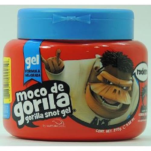 Moco De Gorila, Gel Jar - Mega Hold (Red Jar), 1 Count 270 Gm, 9.52 Ounce - Hair Care Products Beauty & Personal Care Product Of Moco De Gorila