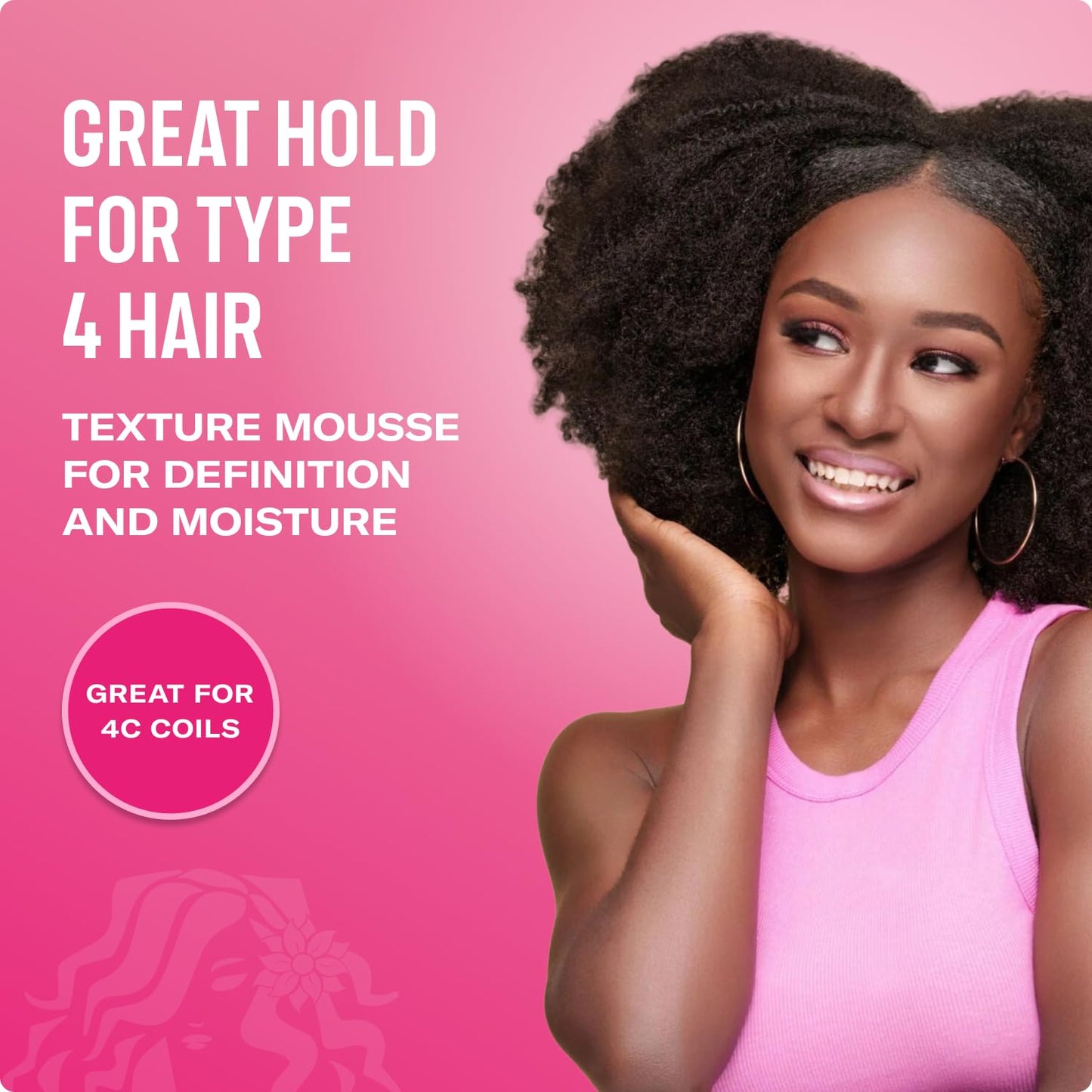 Pomegranate & Honey Curl Defining Mousse with Hold Beauty & Personal Care Mielle Organics