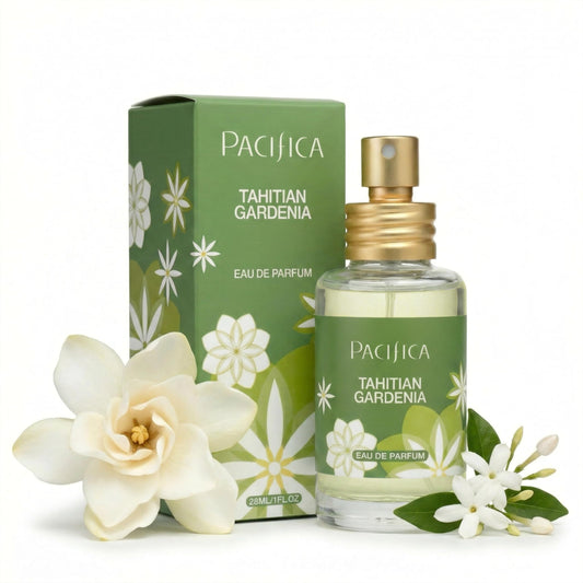 Pacifica Tahitian Gardenia Perfume Spray 1oz - Tropical Floral Fragrance with Gardenia Bloom, Jasmine & Sweet Orange, Warm Vanilla Coconut Notes Beauty & Personal Care Pacifica