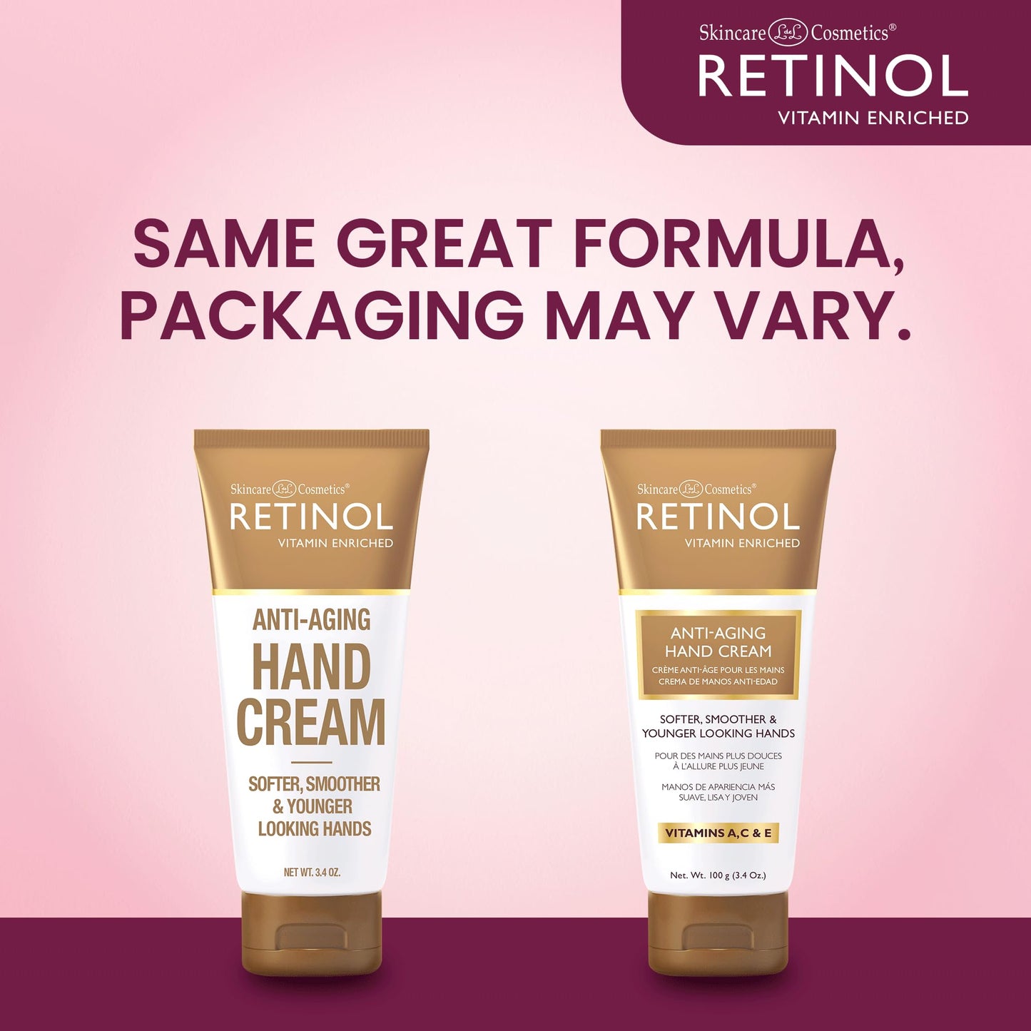 Retinol LIVAURA Anti-Aging Hand Cream - The Original Brand For Younger Looking Hands -Rich, Hand Cream Conditions & Protects Skin, Nails & Cuticles Beauty & Personal Care Retinol