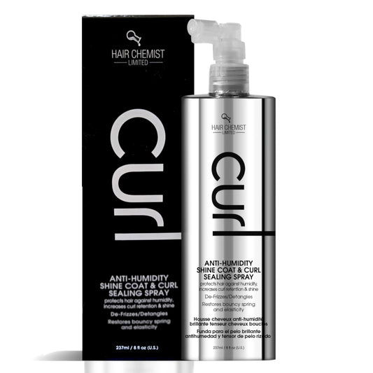 Hair Chemist CURL Anti Humidity Shine Coat & Curl Sealing Spray 8 oz. Beauty & Personal Care Hair Chemist