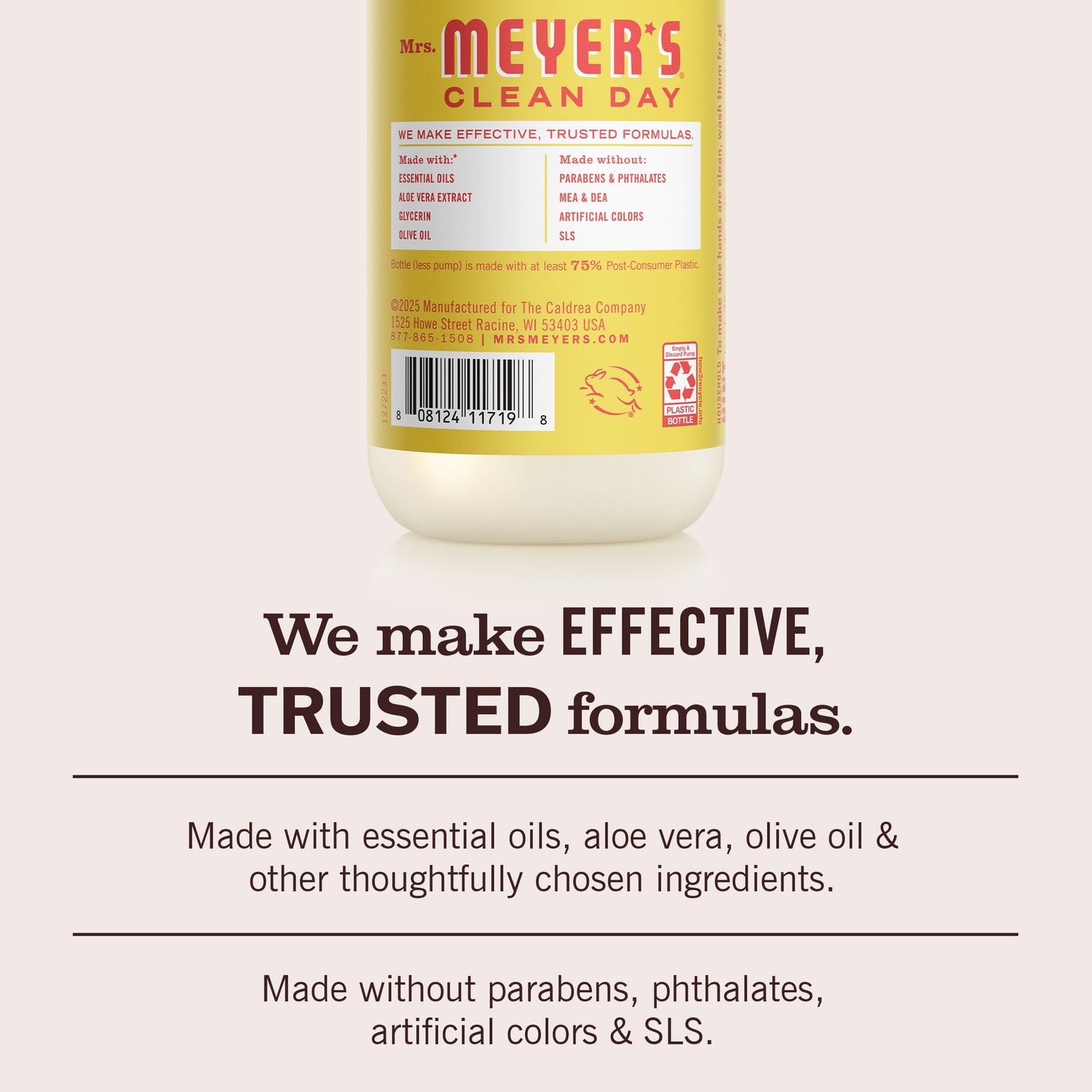 Mrs. MEYER'S CLEAN DAY Hand Soap, Lemonade Scent, 12.5 Fl Oz Bottle Beauty & Personal Care Mrs. MEYER'S