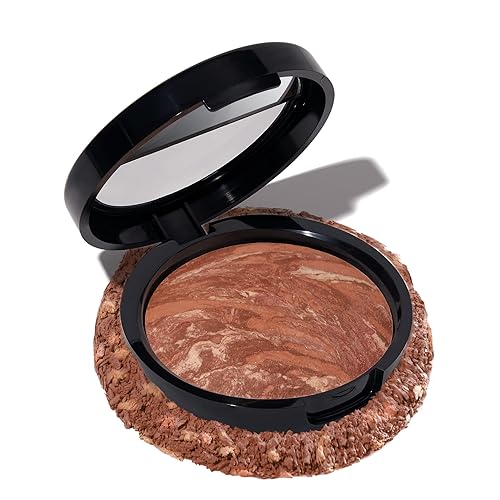LAURA GELLER NEW YORK Baked Bronze-N-Brighten Bronzer Powder - Deep - Natural Bronze Glow Beauty & Personal Care LAURA GELLER NEW YORK
