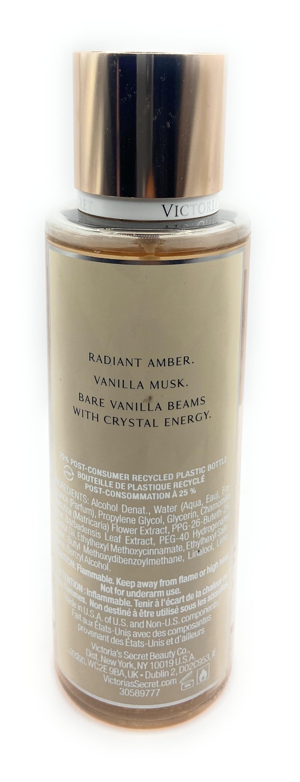 Victoria's Secret Bare Vanilla Crystal Fragrance Body Mist 8.4 Fluid Ounce Beauty & Personal Care Victoria's Secret