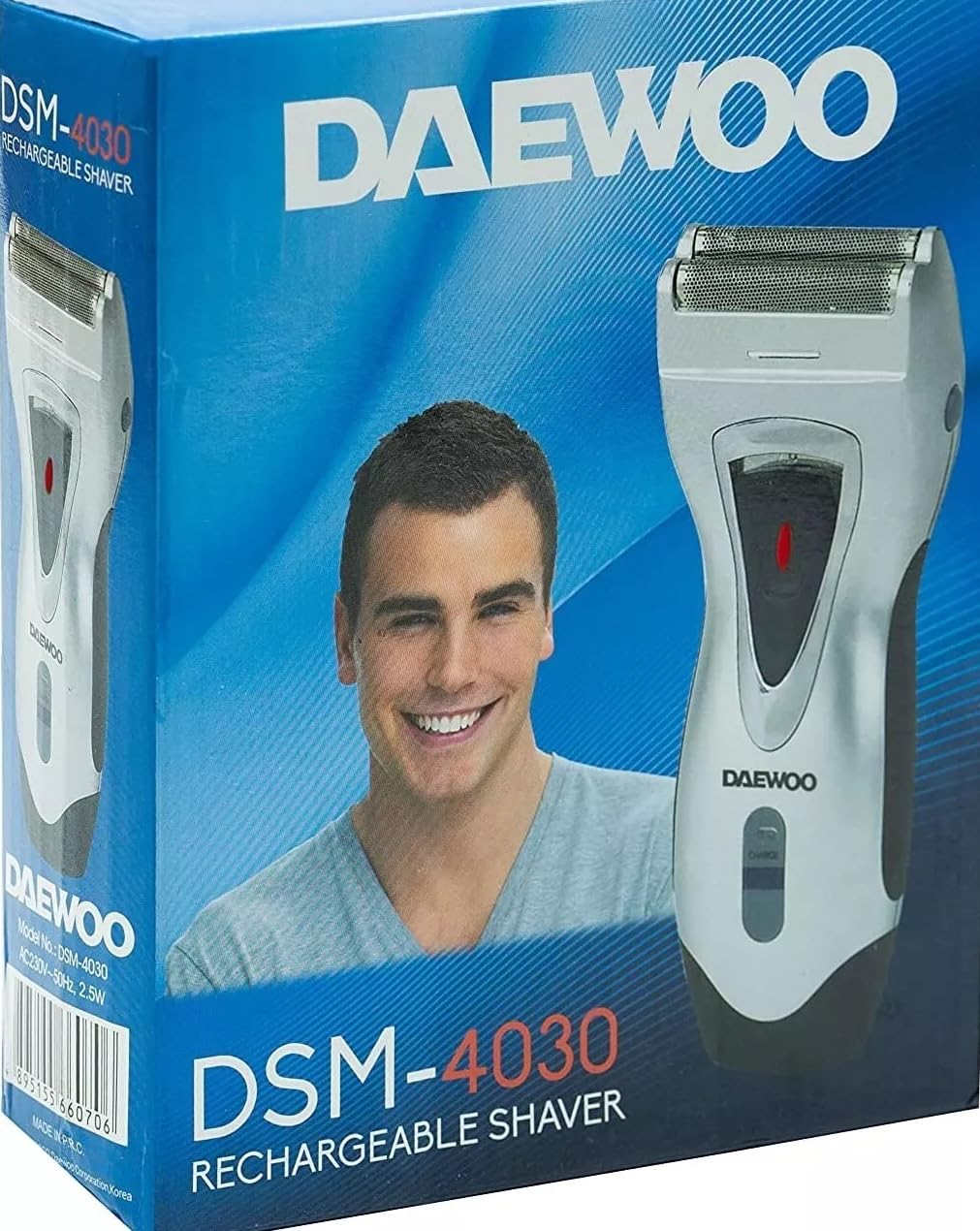 Daewoo DSM-4030 Rechargeable Shaver - 220-240 Volt 50/60 Hz - to Use Outside North America - Do not Work in USA/Canada/Mexico Beauty and Personal Care Daewoo