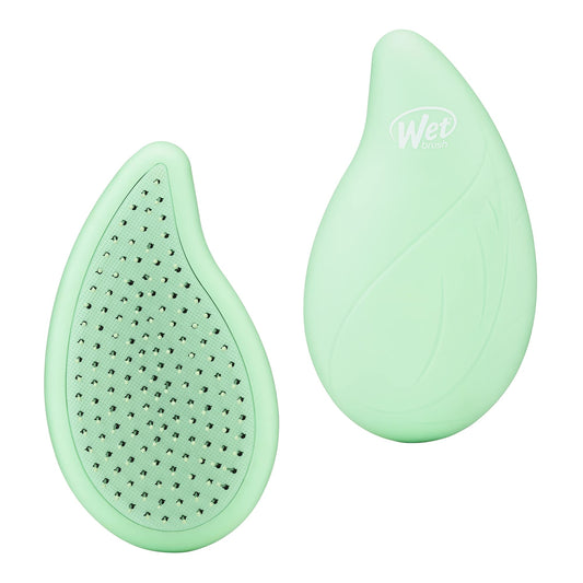 Wet Brush Go Green Palm Detangling Hair Brush Infused with Tea Tree Oil - Pain-Free Ultra-Soft Detangler Bristles Glide Through Tangles with Ease Beauty & Personal Care Wet Brush