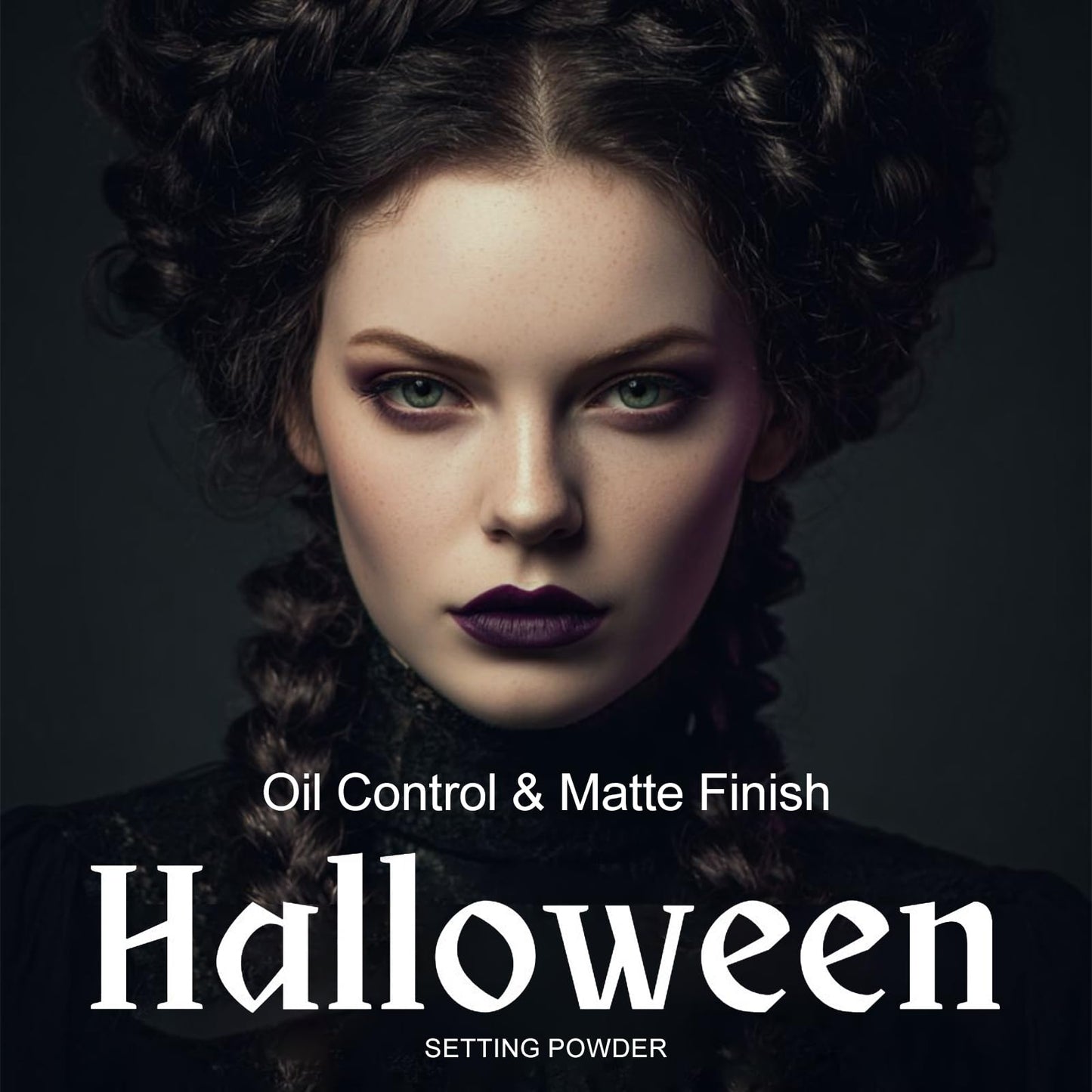 Talc-Free Setting Powder Makeup with Sifter, White Translucent Powder Colorset Powder, Matte Finishing Kimchi Setting Powder for Halloween SFX Beauty & Personal Care LUYIMIN
