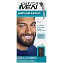 JUST FOR MEN Color Gel Mustache & Beard, M-50 Darkest Brown 1 ea (Pack of 5) Beauty & Personal Care Just for Men