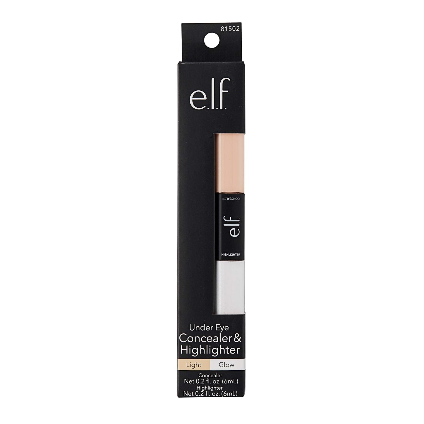 e.l.f. Cosmetics Cosmetics Under Eye Concealer & Highlighter, Glow Light, 0.34 Oz Beauty & Personal Care e.l.f.
