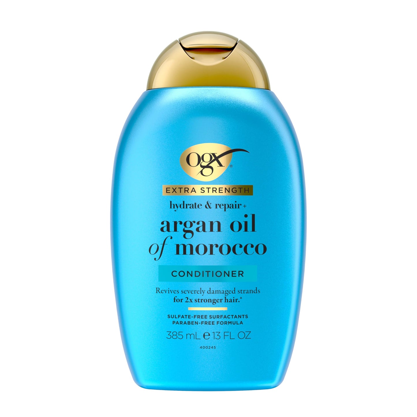 OGX Extra Strength Hydrate & Repair + Argan Oil of Morocco Conditioner for Dry, Damaged Hair, Cold-Pressed Argan Oil to Moisturize Hair, Paraben-Free Beauty & Personal Care OGX