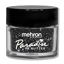 Mehron Makeup Paradise Glitter FX | Professional Cosmetic for Makeup & Art | Vibrant & Shimmering Loose Glitter .25 oz (7 g) (Black) Beauty & Personal Care Mehron