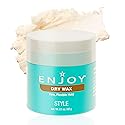 Enjoy Dry Wax - Non Greasy Pliable Texture Hair Wax - Firm Flexible Hold Natural Matte Finish (2.1 Oz) Beauty & Personal Care Enjoy