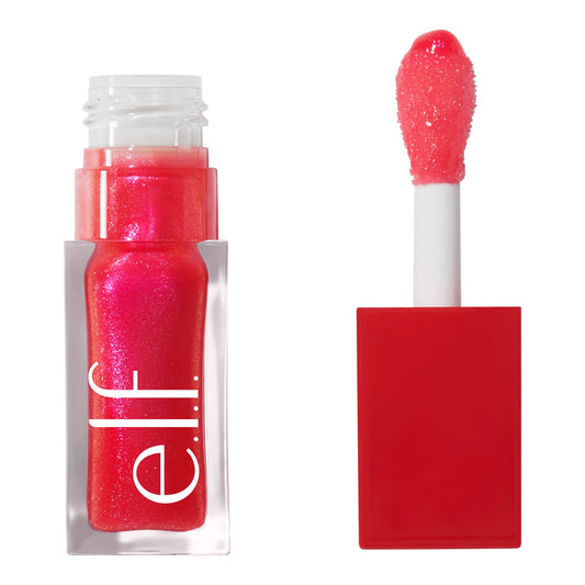 e.l.f. Jelly Pop Glow Reviver Lip Oil, Limited Edition Nourishing Formula Creates A Sheer, Ultra-Glossy Finish, Non-Sticky Feel, Vegan & Cruelty-Free Beauty & Personal Care e.l.f.