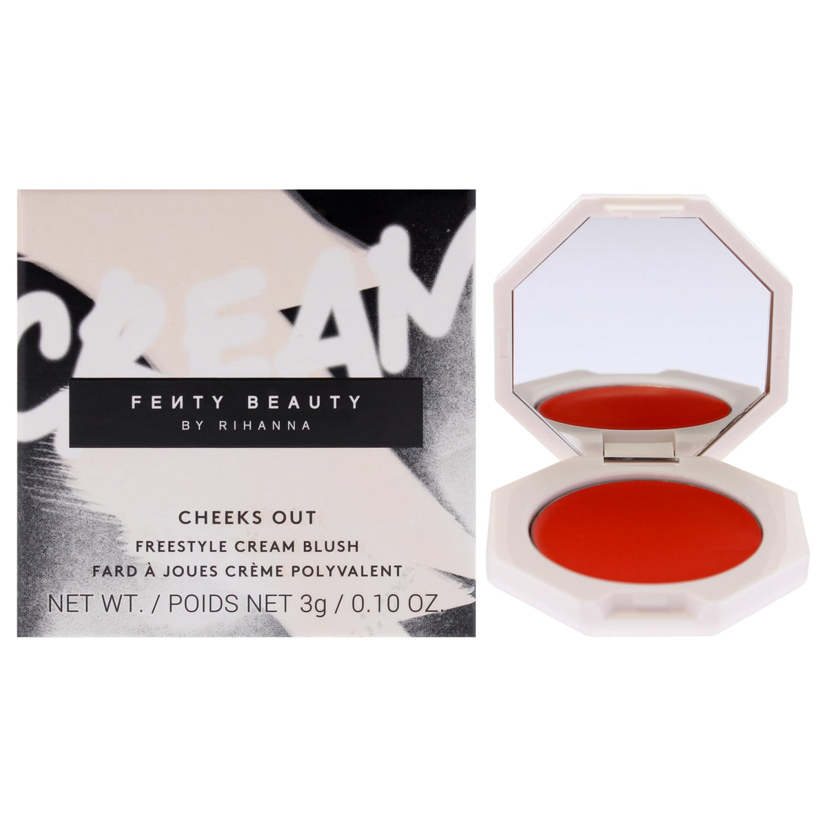 Cheeks Out Freestyle Cream Blush - Big Melons by Fenty Beauty for Women - 0.1 oz Blush