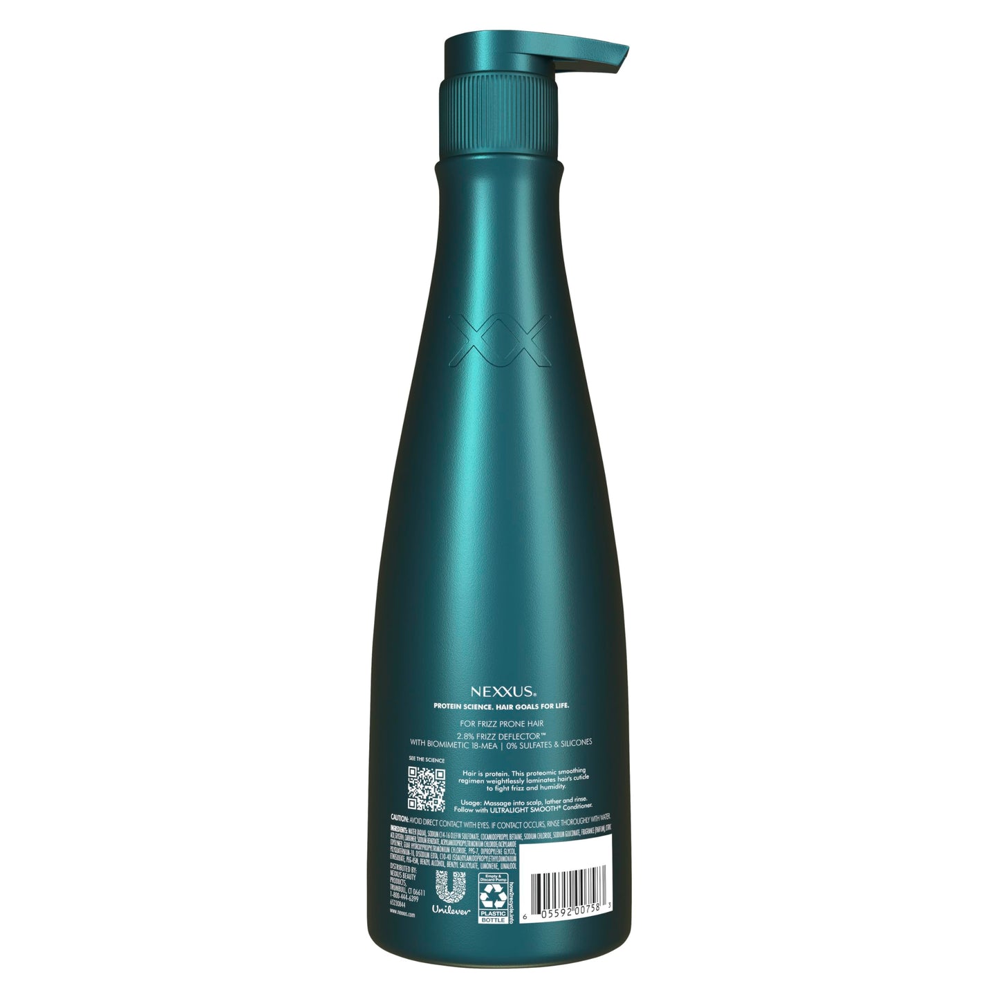 Nexxus Ultralight Smooth Shampoo for Dry and Frizzy Hair Weightless Smooth Hair Treatment to Block Out Frizz 13.5 fl oz Beauty & Personal Care Nexxus
