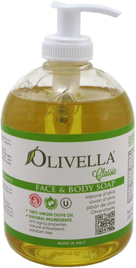 Olivella Liquid Soap Size 16.9z, 6 pack Beauty & Personal Care Olivella