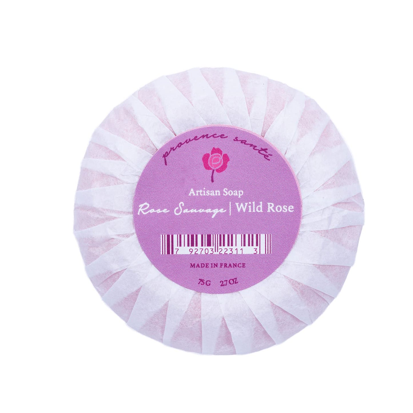 Provence Sante Luxury French Cleansing Bar - Moisturizing Shea Butter - Triple-milled Wild Rose Fragrance, 2.7oz 4-Bar Gift Box Beauty & Personal Care Provence Sante